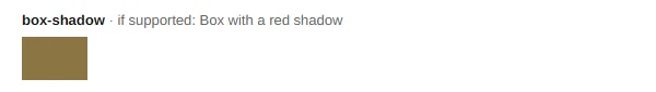 box-shadow test in the Emailens simulation of Gmail (web)