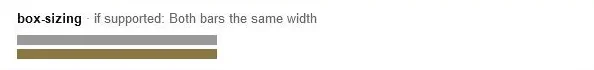 box-sizing test in real Gmail (web)