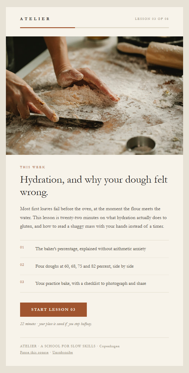 Course Lesson · Editorial