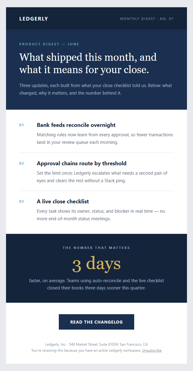 Product Digest · Corporate
