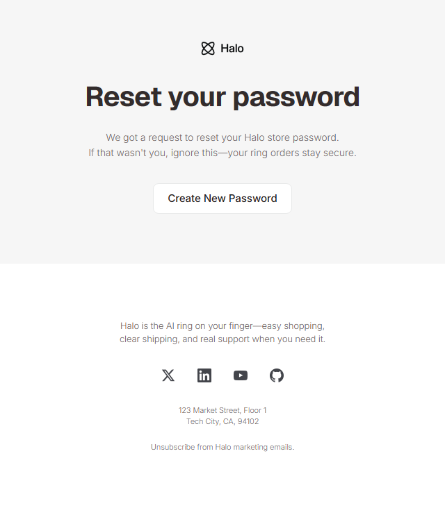 Password Reset · Studio